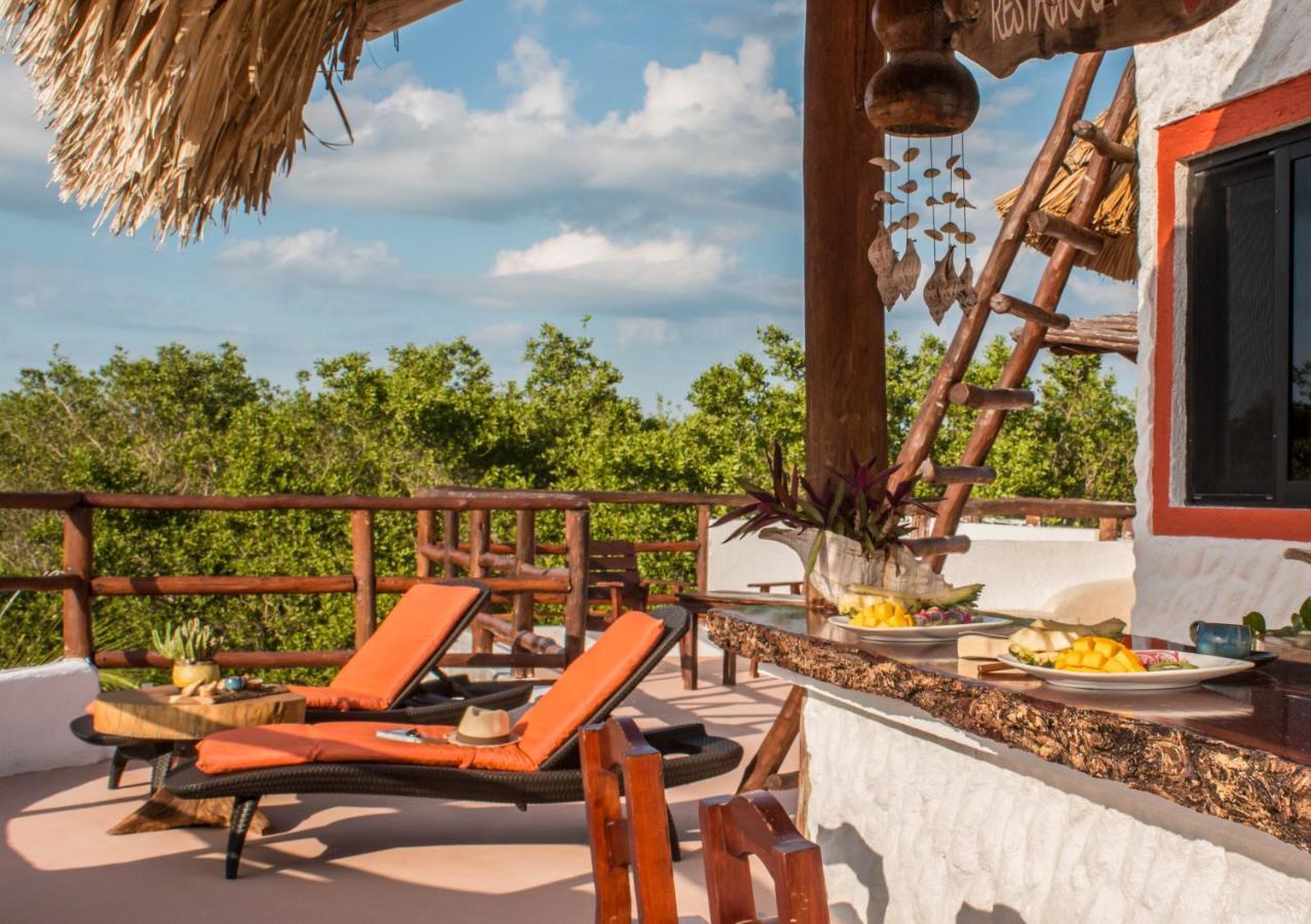Villa Los Mangles Boutique Hotel Isola Holbox Esterno foto